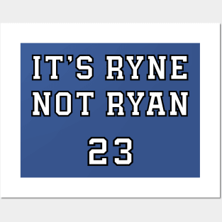 Ryne Sandberg It's Ryne not Ryan Posters and Art